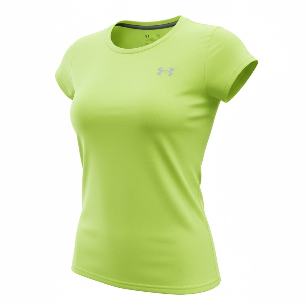 Under Armour Women's Vibrant Green Short Sleeve Tee